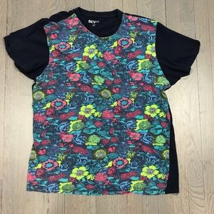Bevel Floral Print T-Shirt